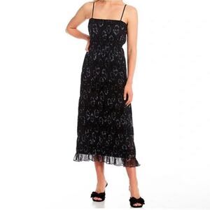 Gianni Bini Black Midi Dress